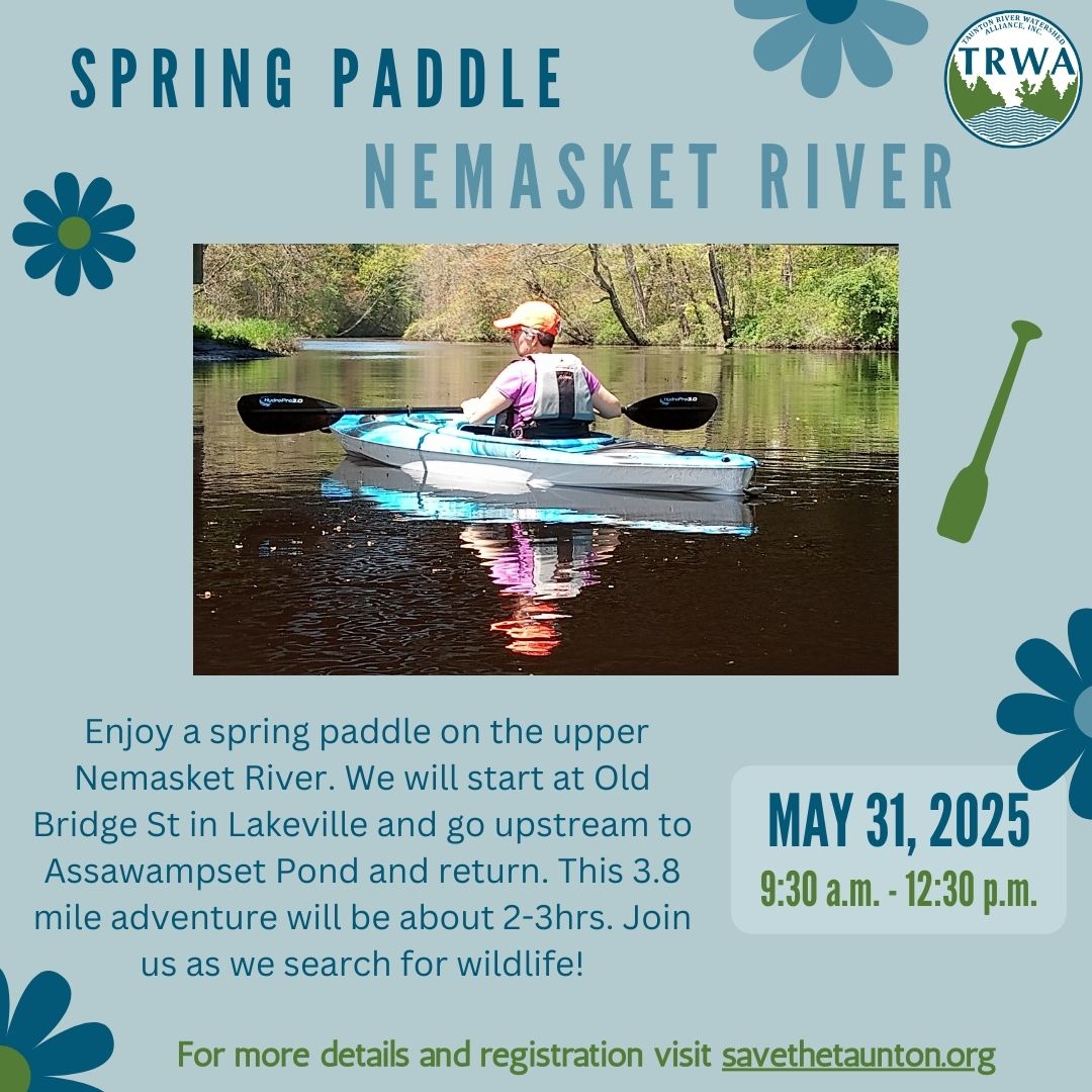 Spring Paddle on the Nemasket River – Taunton River Watershed Alliance